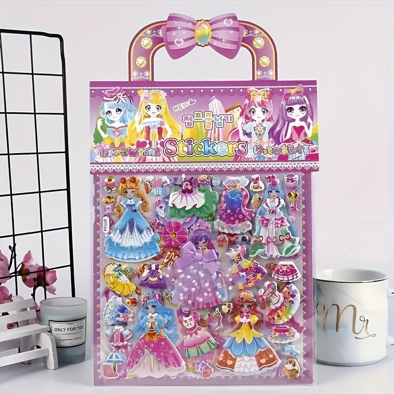 Dress putri, set stiker aktivi - Model Kit Eva ulasan dan harga