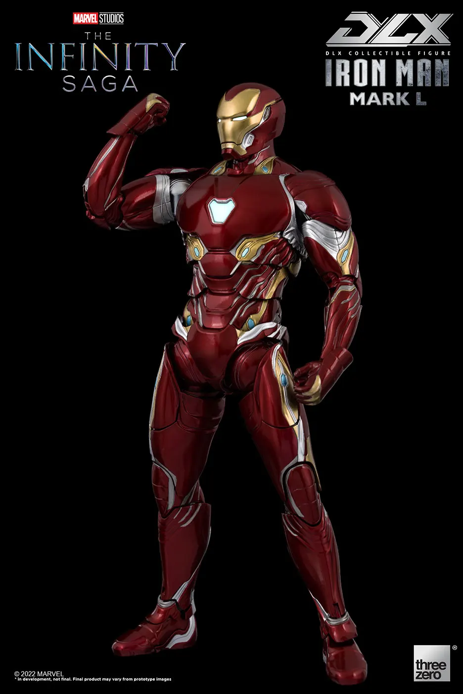 Threezero MK50 Asli The Infini - Model Kit Iron Man Mark 50 ulasan dan harga